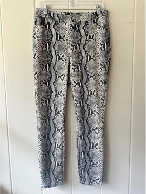 Sunset + Spring Bloomingdale’s Snakeskin Print Pant Size Large